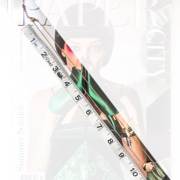 Crystal stone gold druzy pendant necklace - Picture 7 of 7